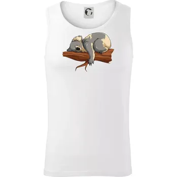 Koala na větvi - Tílko pánské Core - XL ( Bílá )