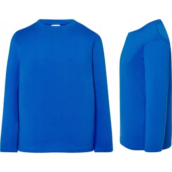 Dětské tričko s dlouhým rukávem JHK 150-LS modré, velikost 12-14 let (158 cm)