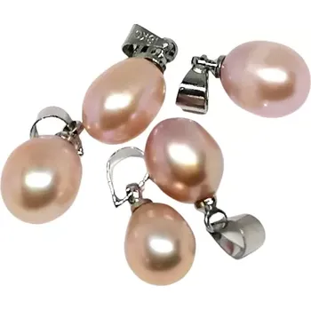 Přívěsek Přívěsek říční perla v meruňkovofialkové barvě – jemná elegance a esoterická síla