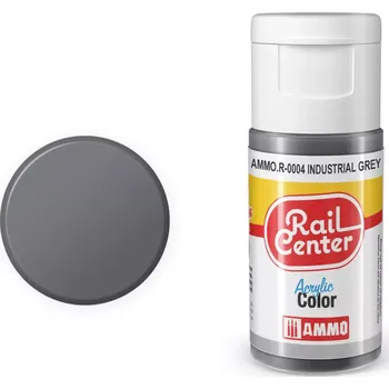 Modelová železnice Barva šedá idustriální matná - Noch Rail Center 4600004