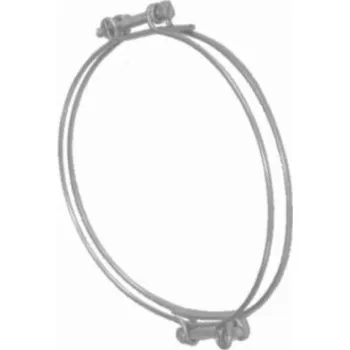 Zahradní hadice DRÁTOVÁ SPONA WHC2-W1 - 247-260 mm se dvěma šrouby