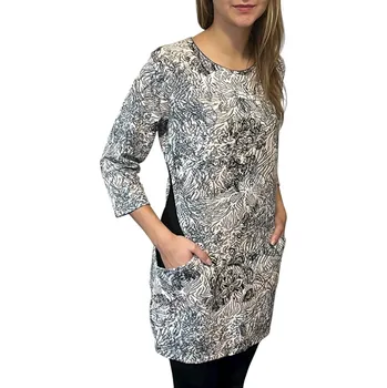 Dámská tunika Tunika Sabatti béžová s kapsami Velikosti Sabatti: 52