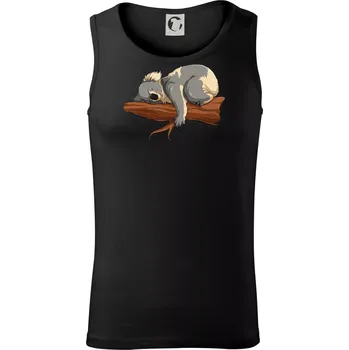 Pánské termoprádlo Koala na větvi - Tílko pánské Core - S ( Černá )