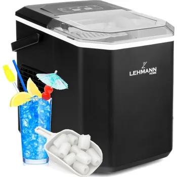 Výrobník ledu ArcticTouch – výrobník ledu 12 kg/den a prvním ledem za 6 minut, s funkcí samočištění a 2 velikostmi kostek