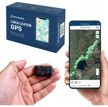 Lokátor GPS lokátor MKING GPS mini s baterií 400mAh, sledování polohy, SOS