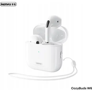 Sluchátka Bluetooth sluchátka REMAX TWS W6 BÍLÁ, Bluetooth 5.3
