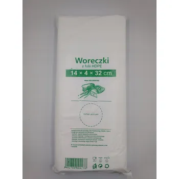 Sáček na potraviny Mikroténové sáčky HDPE 32x14 cm 800 ks atestované