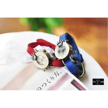 Hodinky DÁMSKÉ HODINKY TAYMA - RETRO PUNK 28 - modré (zx585c)