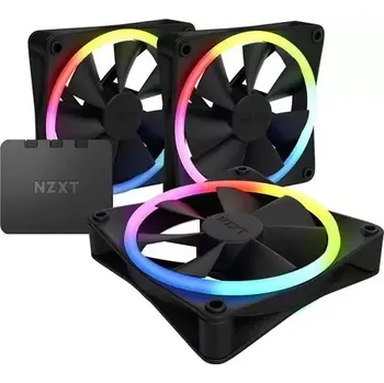 PC ventilátor NZXT F120 RGB DUO 3ks černá (RF-D12TF-B1)