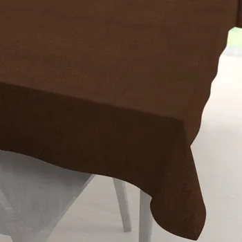 ubrus Obdélníkový ubrus/imitace broušené kůže Alcantara ALC-013 Hnědý 50x100 cm