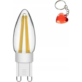 Žárovka LED žárovka svíčka 4000K 3W G9 neutrální bílá stmívatelná Italux