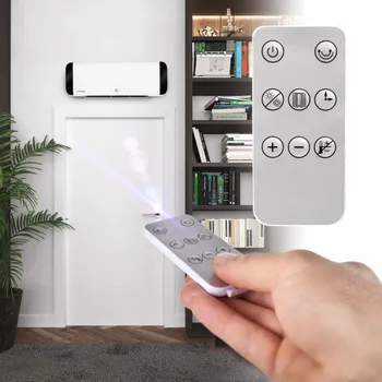 Topidlo ClimaGuard Vzduchová clona dvoustupňová 1000 / 2000 W s Wi-Fi, dálkovým ovládáním a automatickou regulací teploty