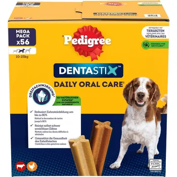 Péče o psí chrup Pedigree Dentastix psí pamlsek středních plemen 56 ks