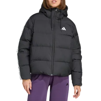Dámská bunda Bunda s kapucí adidas Essentials Climawarm 3 Stripes Puffer Down Hooded Women jw3429 Velikost XS