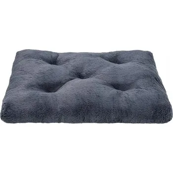Pelíšek pro psa MIMIKO Pets Pelíšek Shaggy obdélníkový XL 85x65cm grafitový