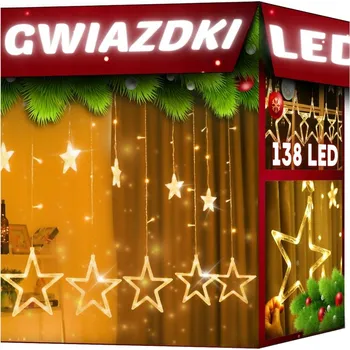 Vánoční dekorace Vánoční osvětlení na stromeček Memfis pro vnitřní použití, délka 3,9 m, 101 - 200 světýlek