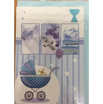 Obraz KŘESTNÍ OZNÁMENÍ B6 PREMIUM 7 + OBÁLKA