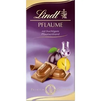 Čokoláda Lindt Čokoláda Pflaume 100g Švestka