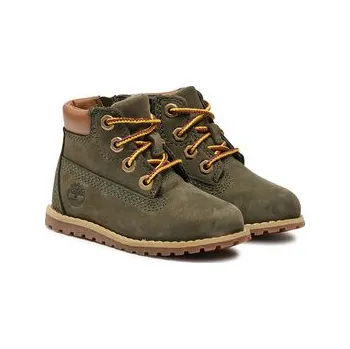 Pracovní obuv Kotníková obuv Timberland Pkey Pine 6In Boot TB1A1VOSA581 Zelená 28