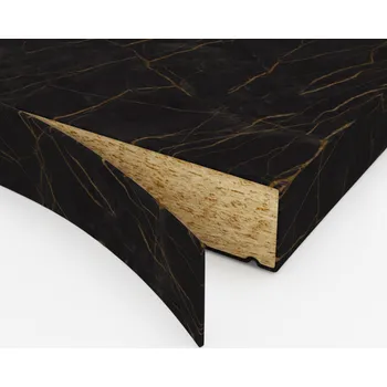 Kuchyňská pracovní deska Pfleiderer ABS hrana KRONOSPAN Nero Bronzo / K698 PN 2,0 mm Bez lepidla 43 mm