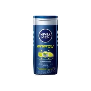 Sprchový gel Nivea sprchový gel 3v1 energy men 250ml