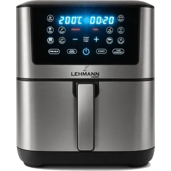 fritéza DailyChef Air 8L – horkovzdušná fritéza 1800 W s 12 programy a LCD displejem