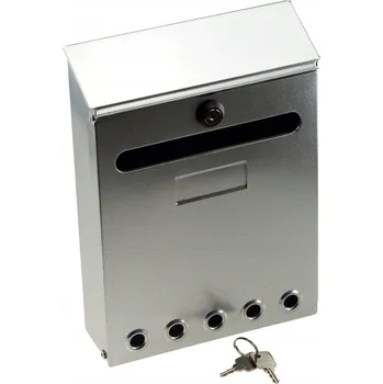 Poštovní schránka Poštovní schránka Eurobox, stříbrná schránka Km Express