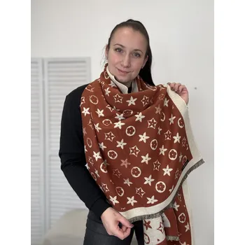 Šála Šála se vzorkem Gupita Barva: Oranžová