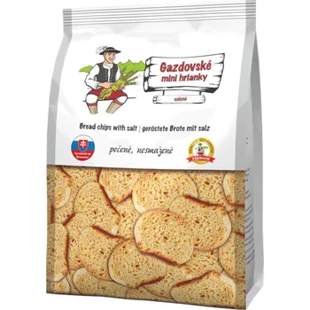 Gazdovské mini topinky SOLENÉ - SlovChips 140g