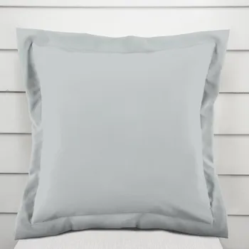 Povlak na dekorativní polštářek Bavlněný povlak na polštář s lemem Moni MO-067 Holubí šeď 35 x 45 cm