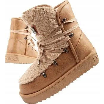 Dívčí sněhule Dětské zimní sněhule D.Franklin vel. 36, módní kožíšek, zateplené