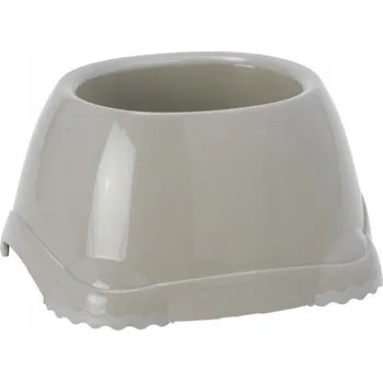 Miska pro psa Jedna plastová miska Yarro šedá 0,6 l