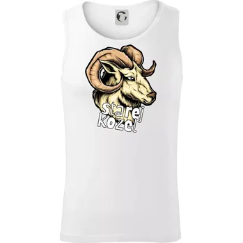 Starej kozel - Tílko pánské Core - XL ( Bílá )