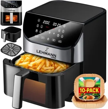 fritéza CookSphere 6 L – horkovzdušná fritéza pro každodenní vaření s 12 programy a dotykovým ovládáním