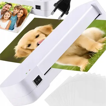 Laminátor Laminátor Pro A4 - rychlé laminování dokumentů a fotografií + 10 ks fólií NAVÍC