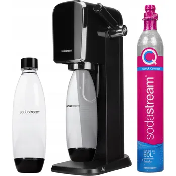 Výrobník sody Sodastream ART + bombička s CO2 plynem + láhev 1 l