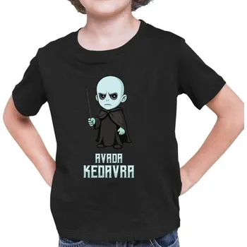 Žertovný předmět Avada Kedavra - pro fanoušky série Harry Potter - dětské tričko s potiskem- Tričkový.cz