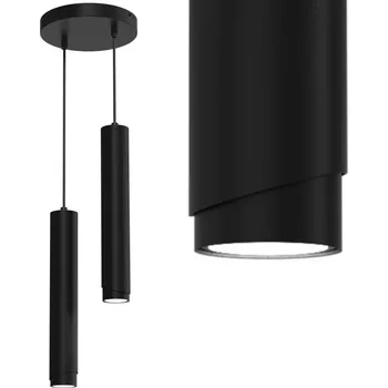 STROPNÍ SVÍTIDLO REFLEKTOR ČERNÝ KOVOVÝ NASTAVITELNÝ LED GU10 ČESKÁ LAMPA