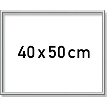 Desková hra Schipper Malování podle čísel - Hliníkový rám 40x50cm - stříbrný