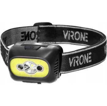 Čelovka LED Čelovka Čelovka LED COB Dobíjecí s Senzorem Pohybu Černá