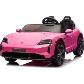 Dětské elektrovozidlo Elektrické autíčko Porsche Taycan Turbo S pro děti – růžové