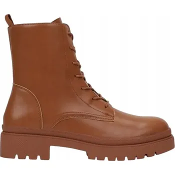 Dámská zimní obuv Kotníkové Boty na zip na podzim a zimu na plochém podpatku 39