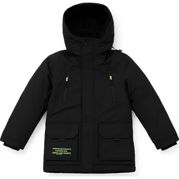 Chlapecká bunda xcena Dětská zimní chlapecká bunda Černá 146