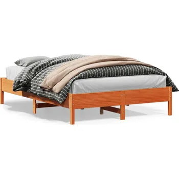 Postel zahrada-XL Postel bez matrace voskově hnědá 150 x 200 cm masivní borovice 842697