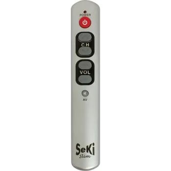 SEKI SLIM stříbrný Učící se ovladač pro základní