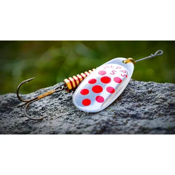 Umělá nástraha Rotační třpytka MEPPS Comet 5 - Color: silver/red