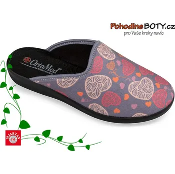 Dámská zdravotní obuv Dámská domácí obuv pantofel Mjartan 607-LA118 (1-09-22)