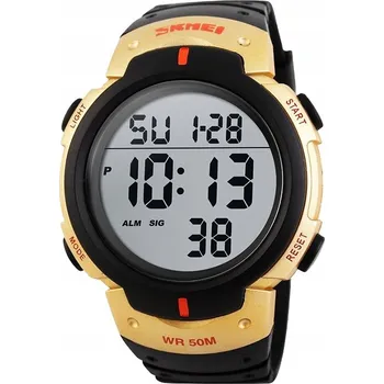 Hodinky Pánské hodinky SKMEI skm.110681g.mn elektronické sportovní s mnoha funkcemi