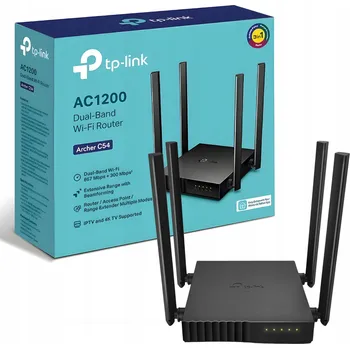 BEZDRÁTOVÝ WIFI ROUTER TP-LINK 5GHZ PRO ZVÝŠENÍ DOSAHU SÍTĚ