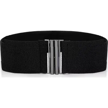 Opasek Dámský pásek na šaty s přezkou Cummer Černý